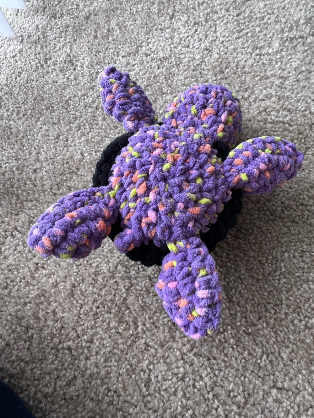 Crochet Turtle - Picture 3 of 4